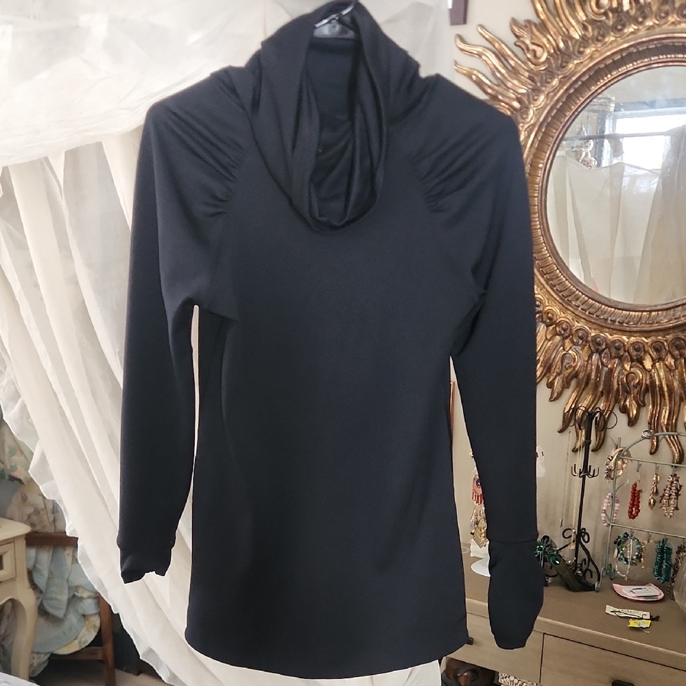 CALIA by Carrie Underwood Black Cowl Neck Sweatshirt